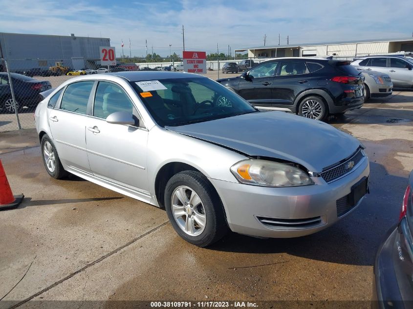 2013 CHEVROLET IMPALA LS - 2G1WF5E30D1219603