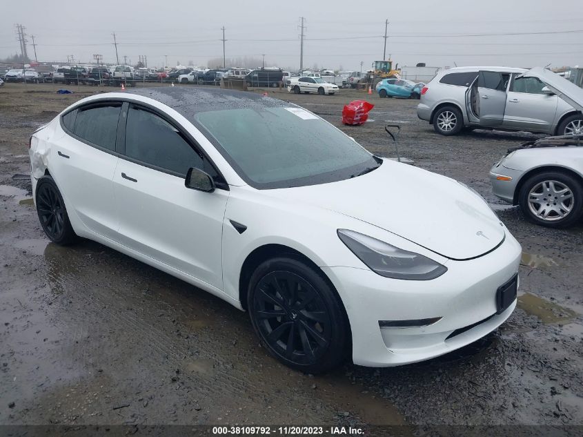 5YJ3E1EB3NF121757 TESLA MODEL 3 LONG RANGE DUAL MOTOR 2022