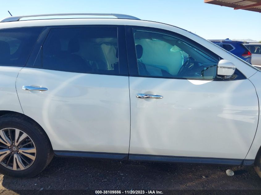2017 NISSAN PATHFINDER SL - 5N1DR2MM8HC694751