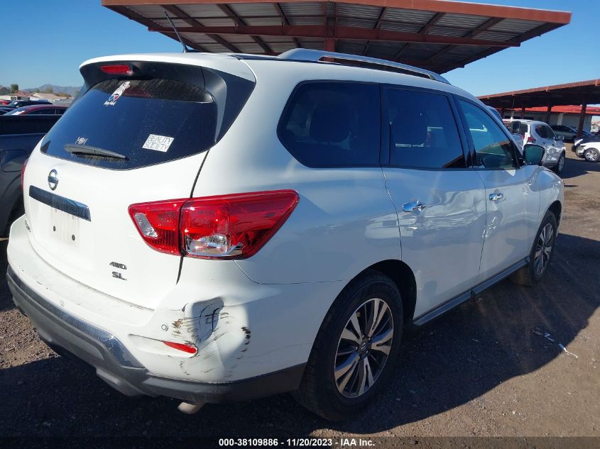 2017 NISSAN PATHFINDER SL - 5N1DR2MM8HC694751