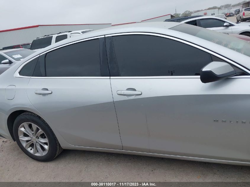 2019 CHEVROLET MALIBU LT - 1G1ZD5ST1KF169906
