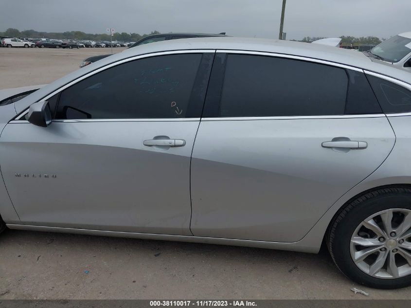 2019 CHEVROLET MALIBU LT - 1G1ZD5ST1KF169906