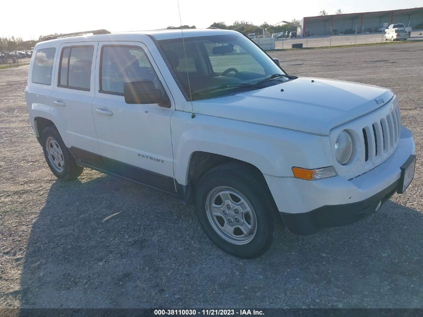2015 JEEP PATRIOT SPORT - 1C4NJPBA1FD418652