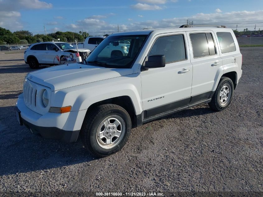 2015 JEEP PATRIOT SPORT - 1C4NJPBA1FD418652
