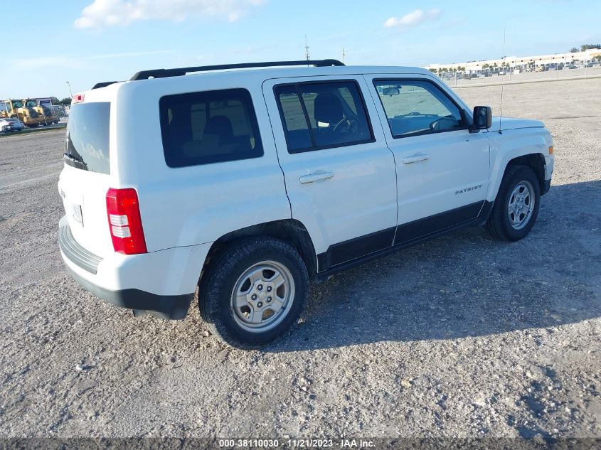 2015 JEEP PATRIOT SPORT - 1C4NJPBA1FD418652