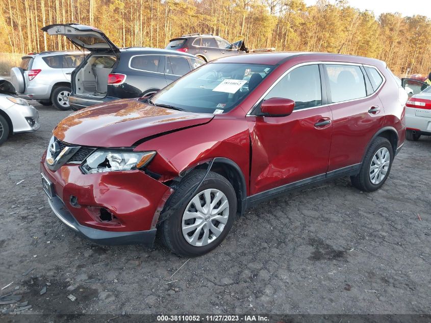 2016 NISSAN ROGUE S/SL/SV - 5N1AT2MV5GC795340