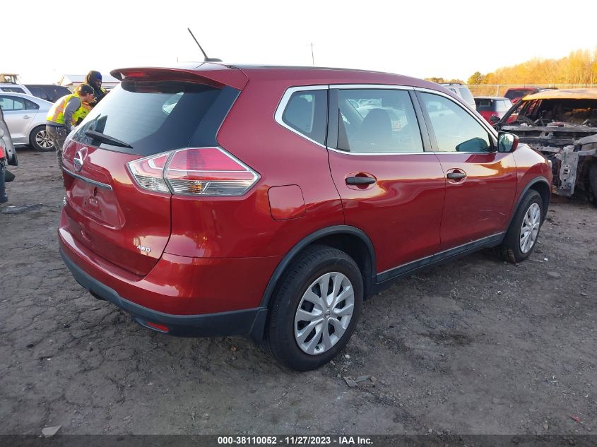 2016 NISSAN ROGUE S/SL/SV - 5N1AT2MV5GC795340
