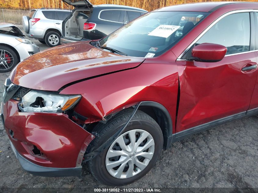 2016 NISSAN ROGUE S/SL/SV - 5N1AT2MV5GC795340