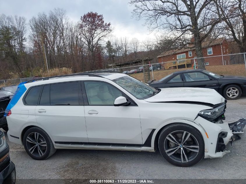 2020 BMW X7 XDRIVE40I 5UXCW2C07L9B66343