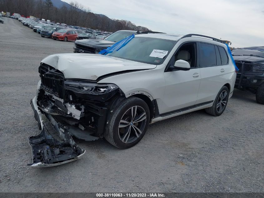 2020 BMW X7 XDRIVE40I 5UXCW2C07L9B66343