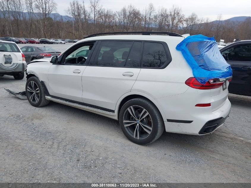2020 BMW X7 XDRIVE40I 5UXCW2C07L9B66343