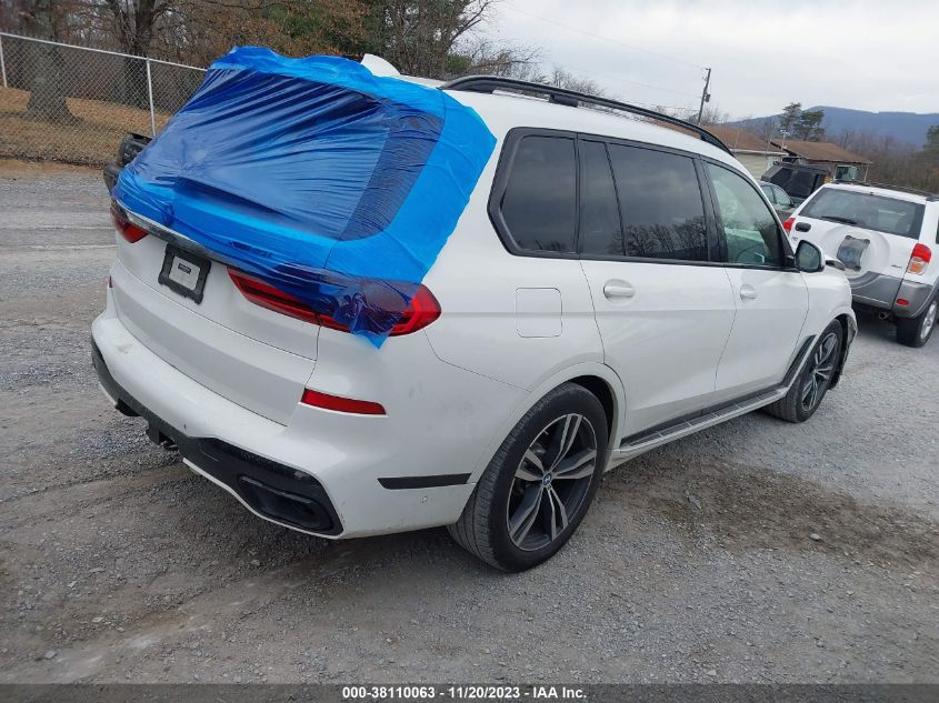 2020 BMW X7 XDRIVE40I 5UXCW2C07L9B66343