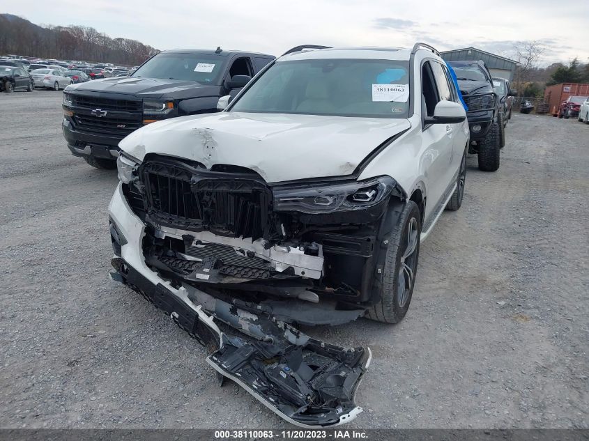 2020 BMW X7 XDRIVE40I 5UXCW2C07L9B66343