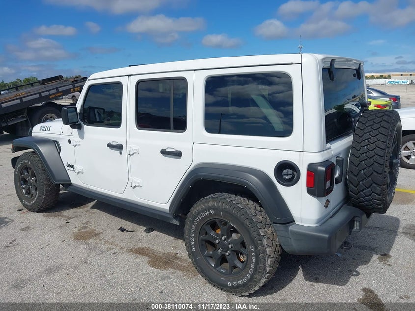 VIN 1C4HJXDN4MW794020 2021 JEEP WRANGLER UNLIMITED SPORT