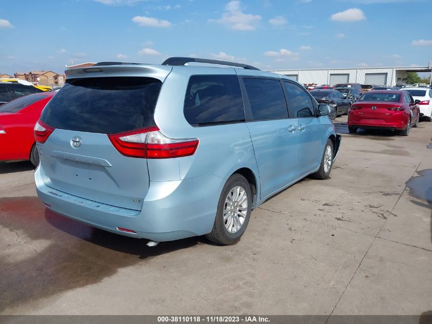 5TDYK3DC0GS692786 2016 TOYOTA SIENNA, photo no. 4