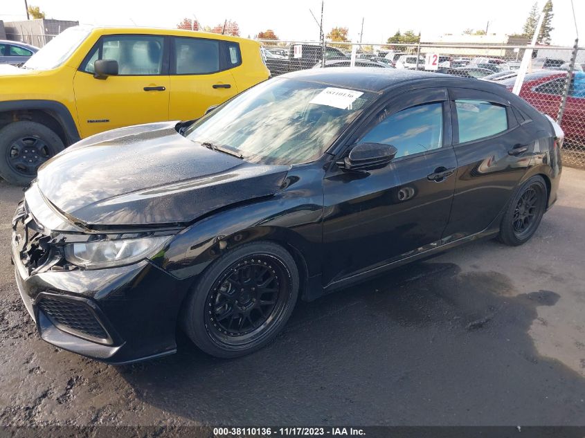2017 HONDA CIVIC LX - SHHFK7H21HU412247