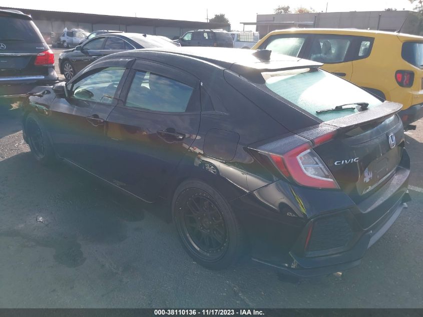 2017 HONDA CIVIC LX - SHHFK7H21HU412247