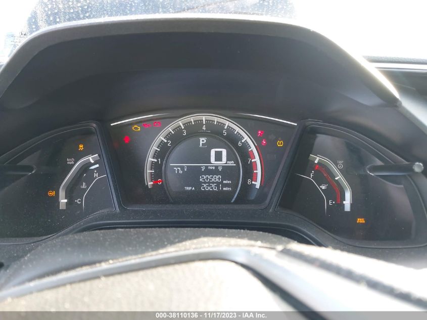 2017 HONDA CIVIC LX - SHHFK7H21HU412247
