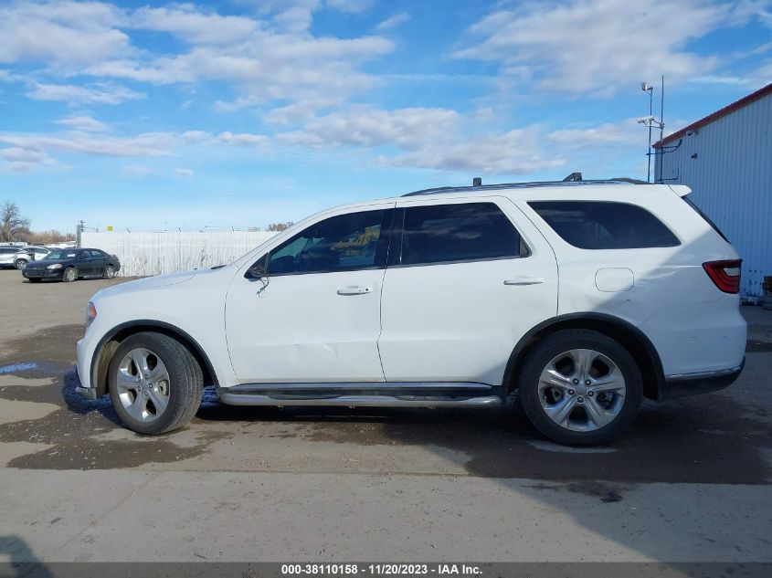 2014 DODGE DURANGO LIMITED - 1C4RDJDG7EC332628