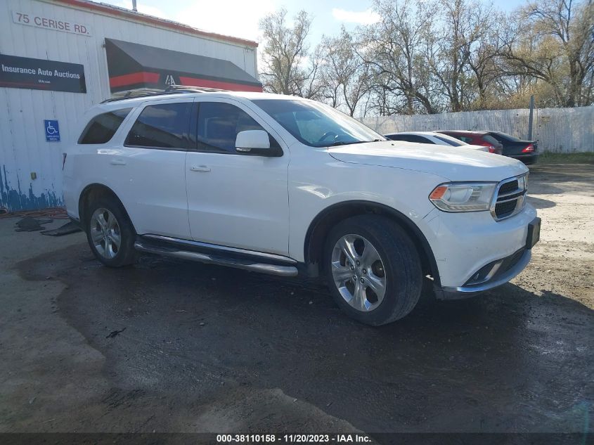2014 DODGE DURANGO LIMITED - 1C4RDJDG7EC332628