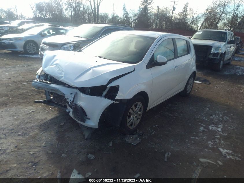 2017 CHEVROLET SONIC LT - 1G1JG6SH5H4170812