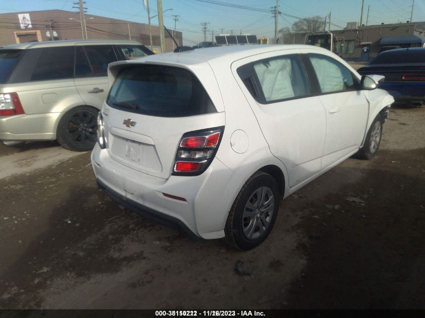 2017 CHEVROLET SONIC LT - 1G1JG6SH5H4170812