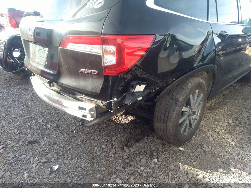 VIN 5FNYF6H33KB074567 2019 HONDA PILOT EX