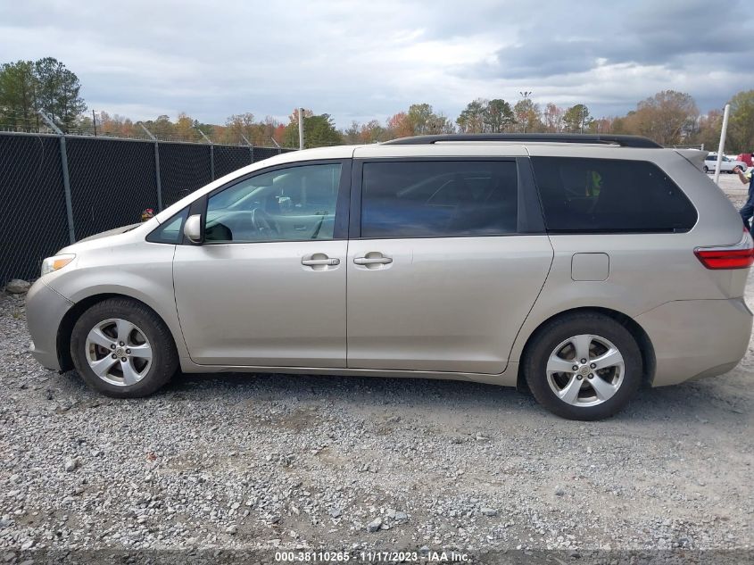 2015 TOYOTA SIENNA LE 8 PASSENGER - 5TDKK3DC7FS649759