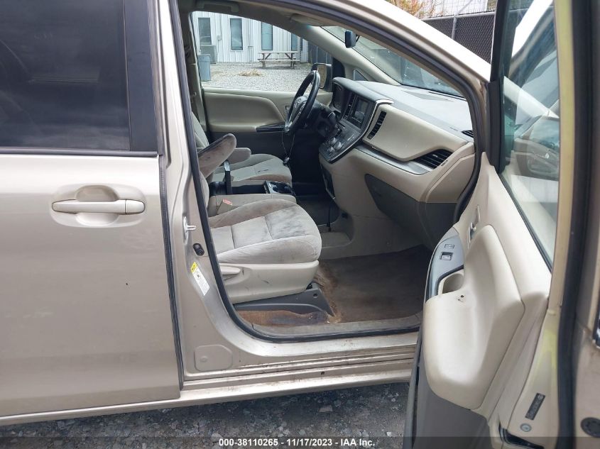 2015 TOYOTA SIENNA LE 8 PASSENGER - 5TDKK3DC7FS649759