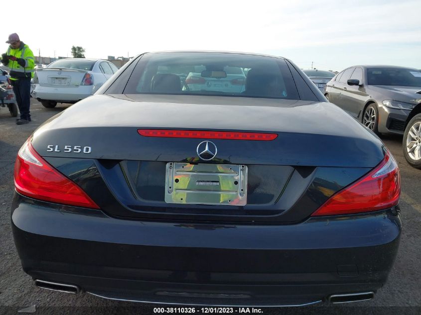 2013 MERCEDES-BENZ SL 550 WDDJK7DA2DF001220