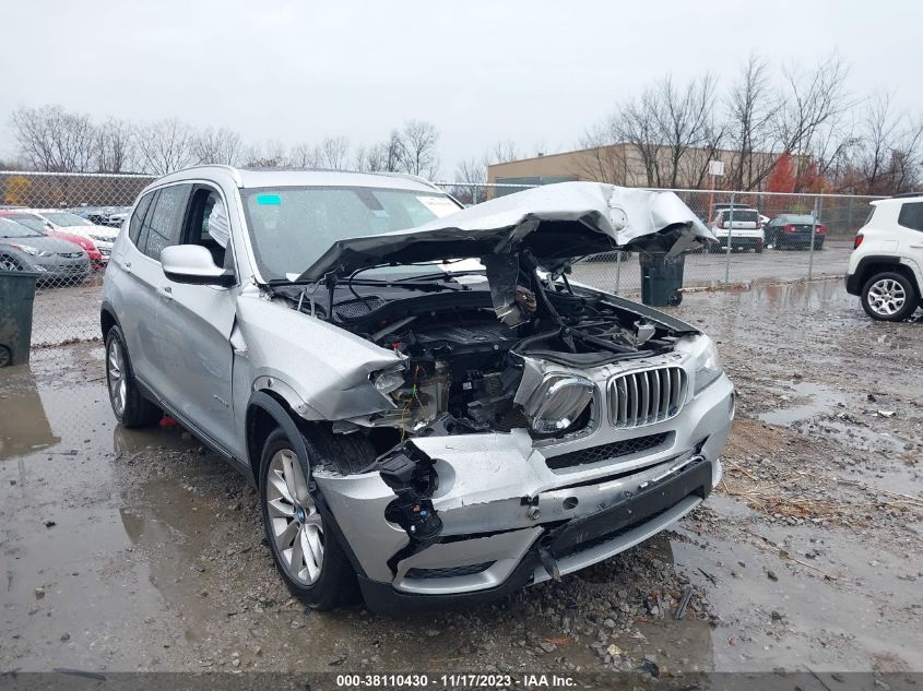 2013 BMW X3 XDRIVE28I - 5UXWX9C53D0D01550