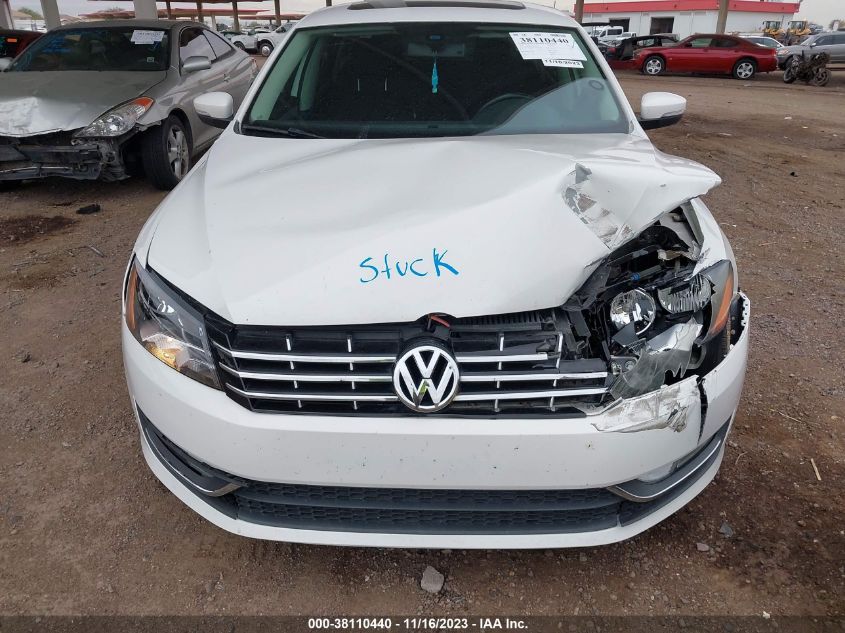 2013 VOLKSWAGEN PASSAT SE - 1VWBN7A35DC046758