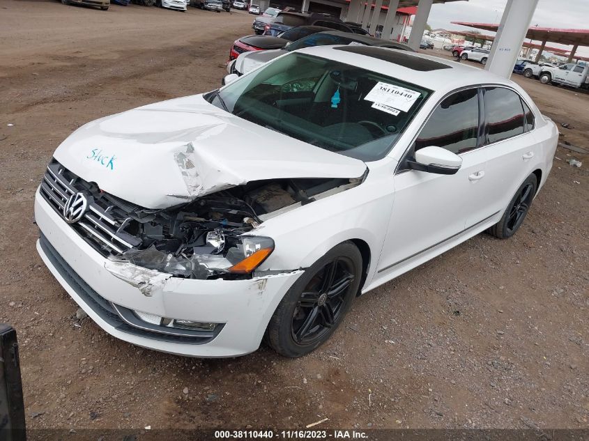 2013 VOLKSWAGEN PASSAT SE - 1VWBN7A35DC046758