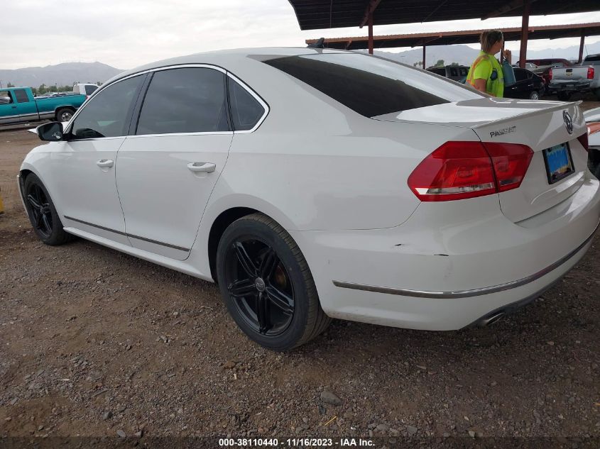 2013 VOLKSWAGEN PASSAT SE - 1VWBN7A35DC046758