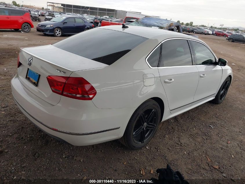 2013 VOLKSWAGEN PASSAT SE - 1VWBN7A35DC046758