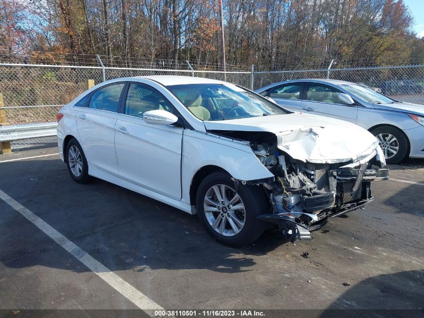 2014 HYUNDAI SONATA GLS - 5NPEB4AC9EH846525