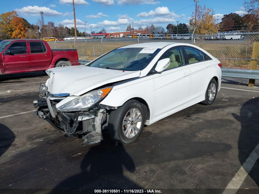 2014 HYUNDAI SONATA GLS - 5NPEB4AC9EH846525