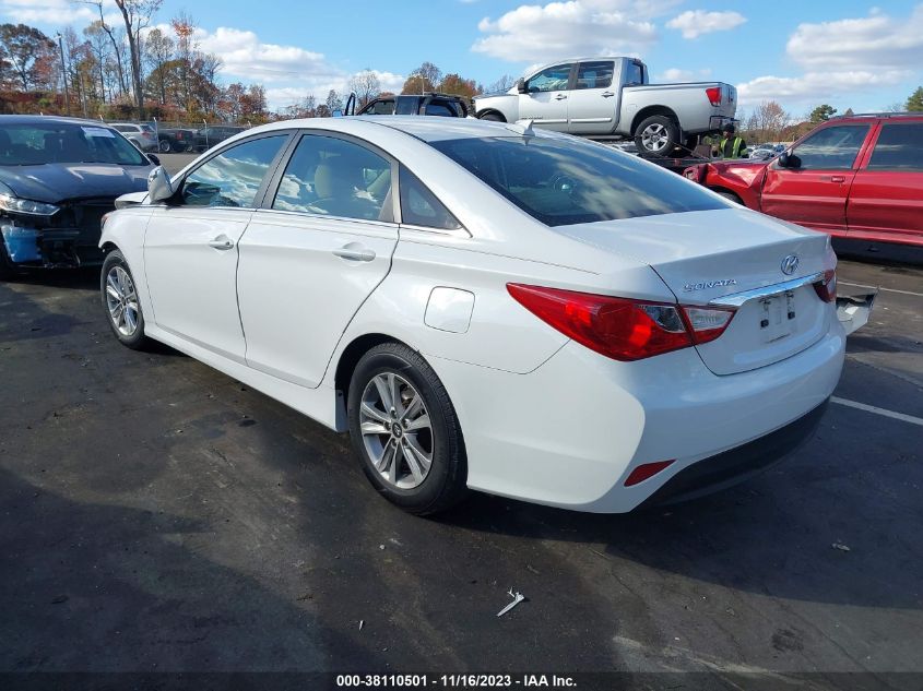 2014 HYUNDAI SONATA GLS - 5NPEB4AC9EH846525