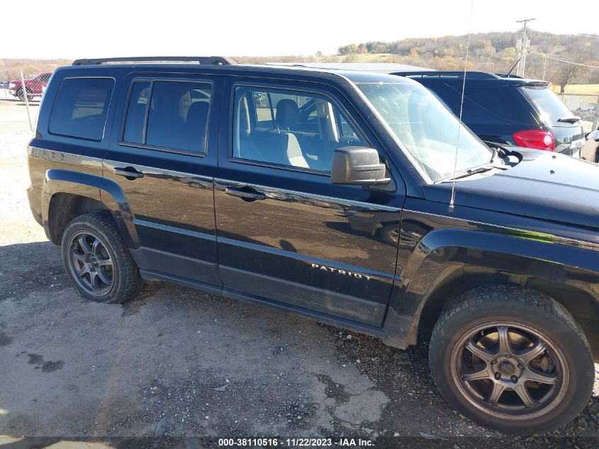 2014 JEEP PATRIOT LATITUDE - 1C4NJRFBXED885002