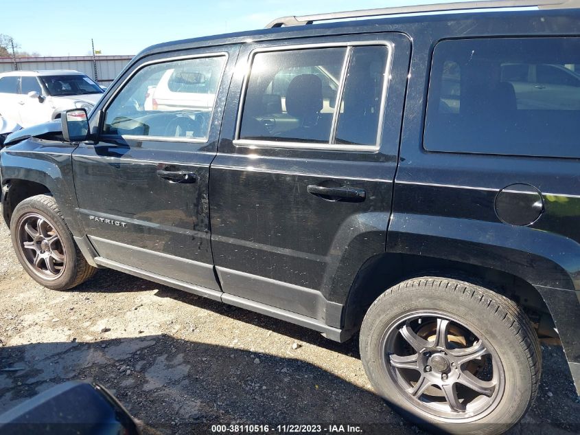 2014 JEEP PATRIOT LATITUDE - 1C4NJRFBXED885002