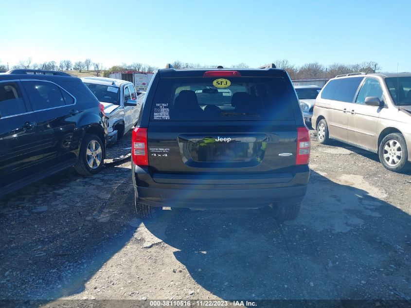 2014 JEEP PATRIOT LATITUDE - 1C4NJRFBXED885002