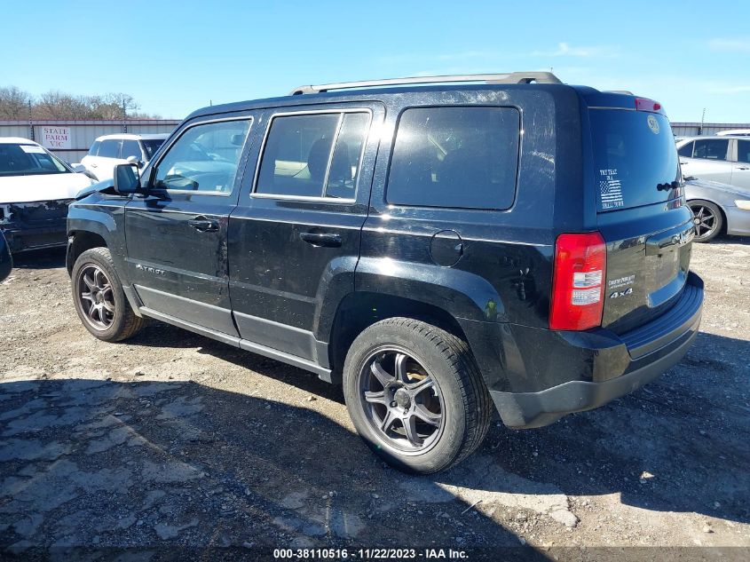 2014 JEEP PATRIOT LATITUDE - 1C4NJRFBXED885002
