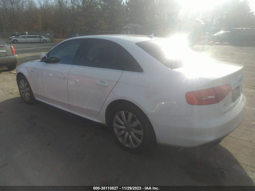 2015 AUDI A4 2.0T PREMIUM - WAUBFAFLXFN010767