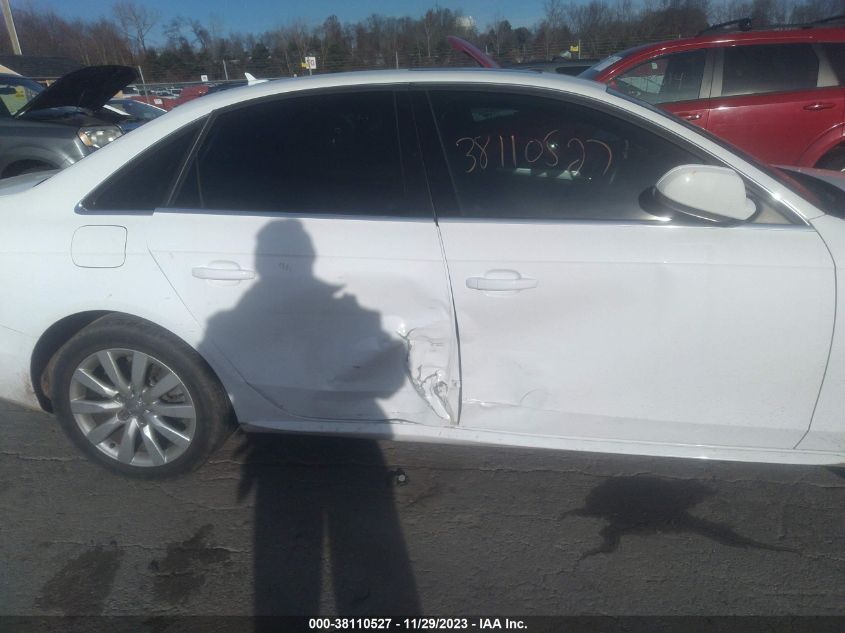 2015 AUDI A4 2.0T PREMIUM - WAUBFAFLXFN010767