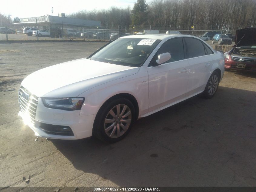 2015 AUDI A4 2.0T PREMIUM - WAUBFAFLXFN010767
