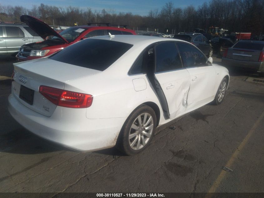 2015 AUDI A4 2.0T PREMIUM - WAUBFAFLXFN010767