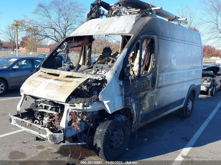 2018 RAM PROMASTER 2500 HIGH ROOF 136" WB 3C6TRVCG5JE112821