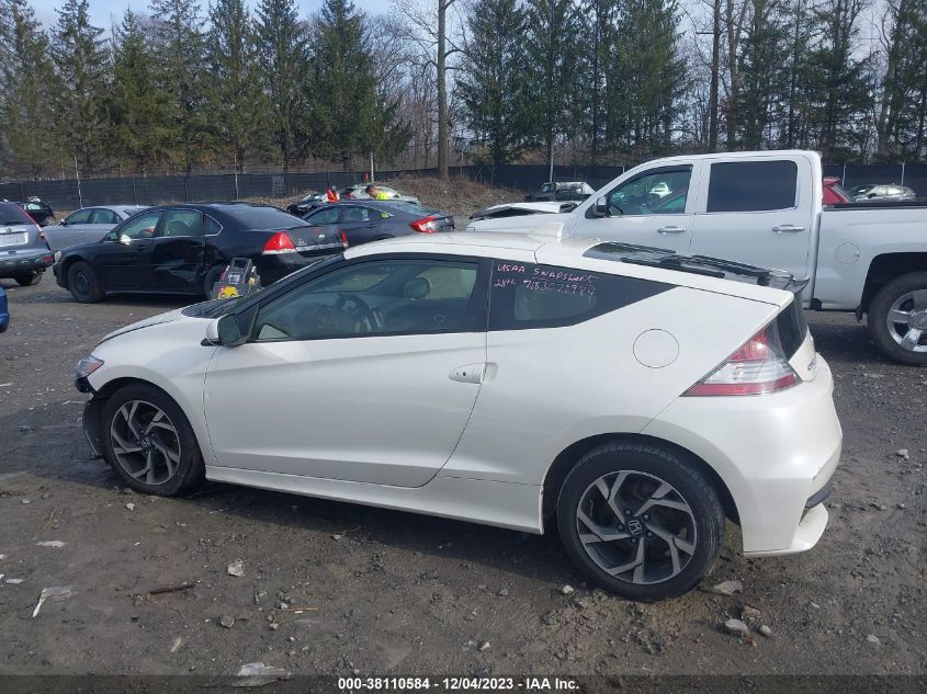 2016 HONDA CR-Z EX/EX-L NAVI JHMZF1D62GS000539