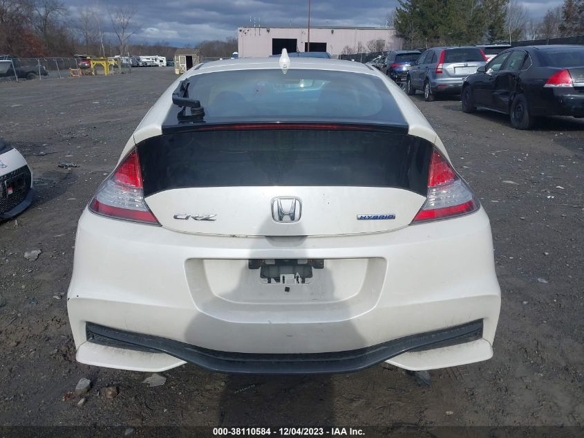 2016 HONDA CR-Z EX/EX-L NAVI JHMZF1D62GS000539