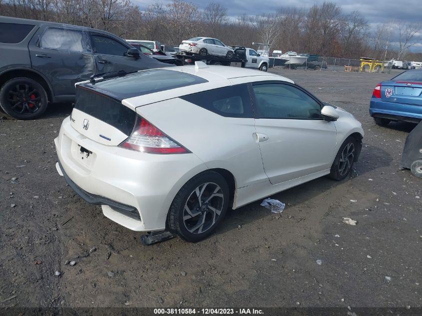 2016 HONDA CR-Z EX/EX-L NAVI JHMZF1D62GS000539